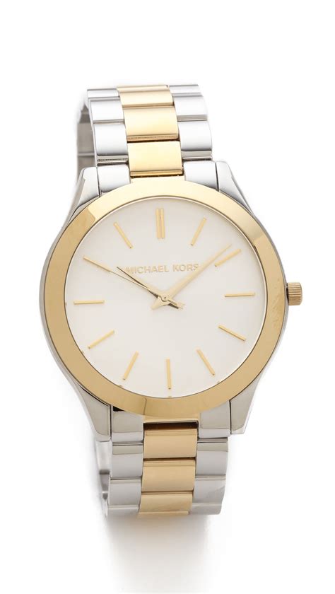 michael kors slim runway watch uk|Michael Kors runway watch silver.